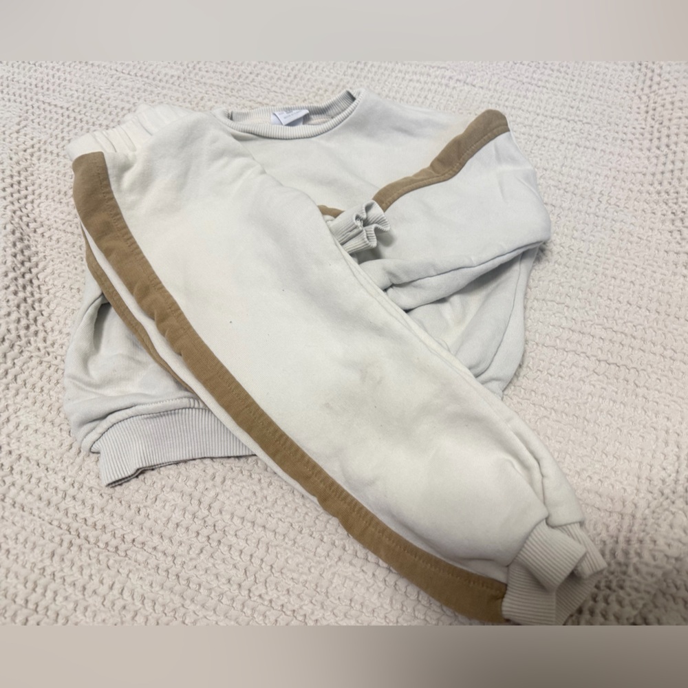 Zara baby boys matching set 4-5 years